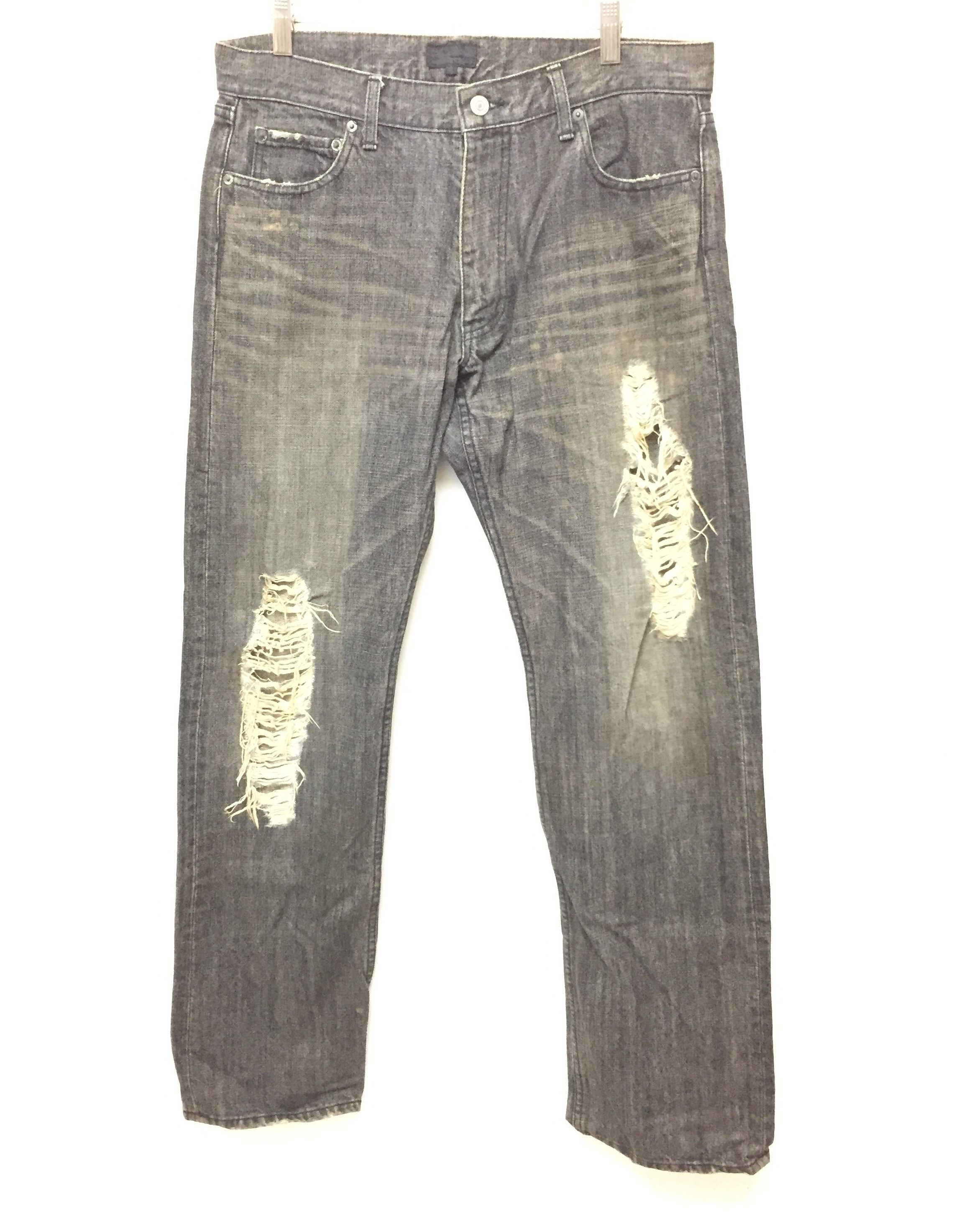 Beams Plus × Japanese Brand × Tornado Mart distressed rusty raw denim Size US 32 / EU 48 - 1 Thumbnail