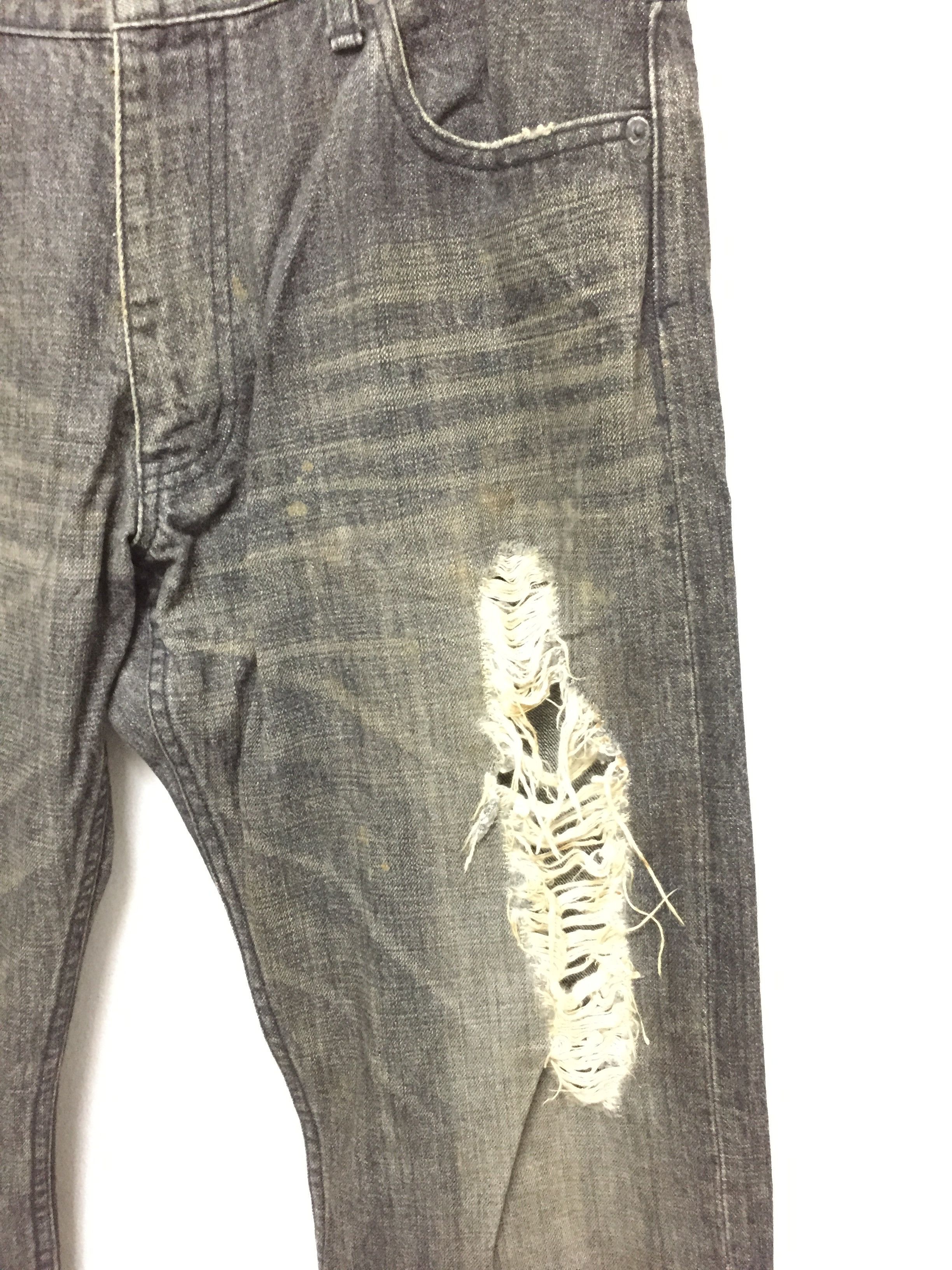 Beams Plus × Japanese Brand × Tornado Mart distressed rusty raw denim Size US 32 / EU 48 - 5 Thumbnail