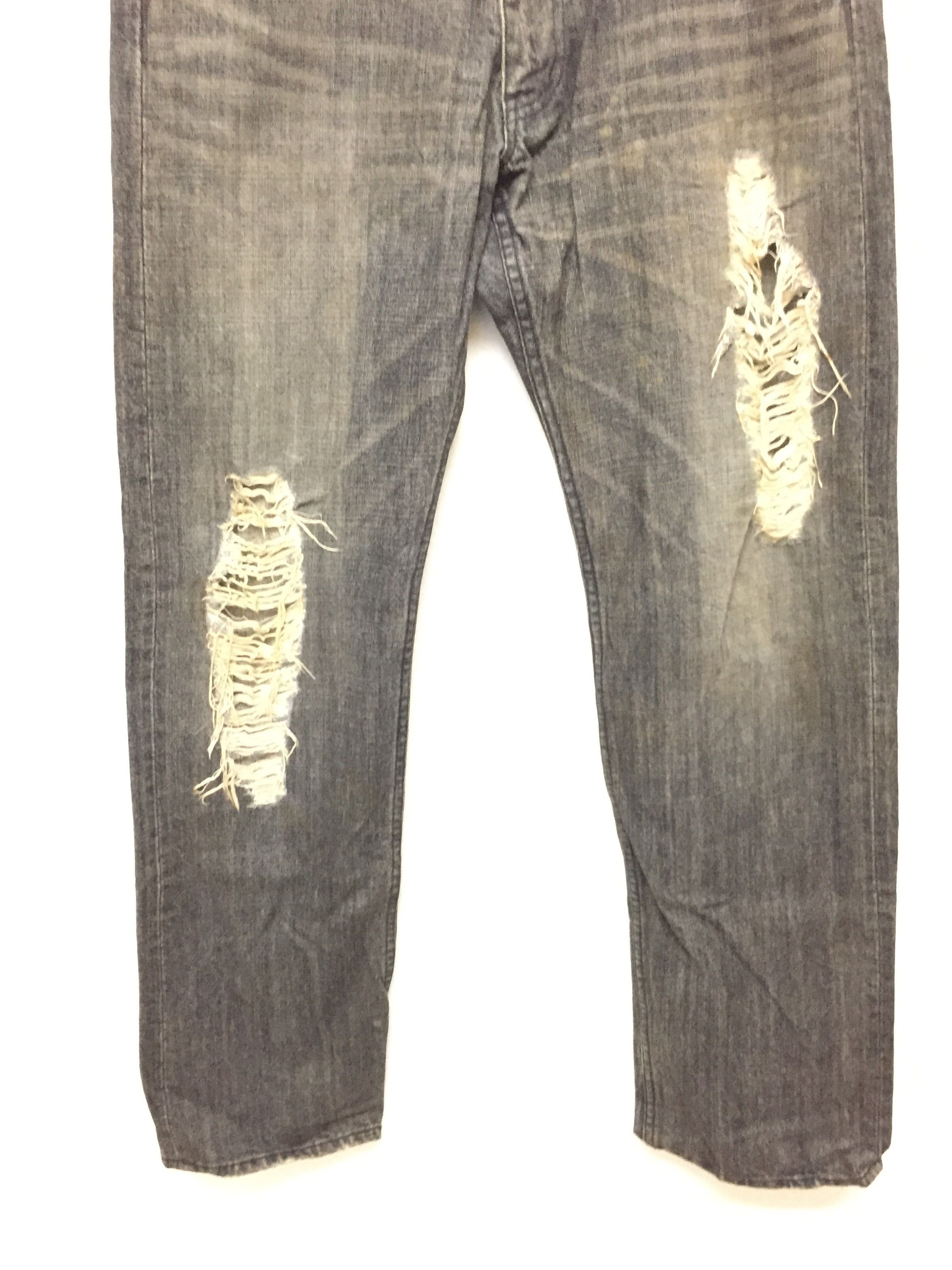 Beams Plus × Japanese Brand × Tornado Mart distressed rusty raw denim Size US 32 / EU 48 - 4 Thumbnail