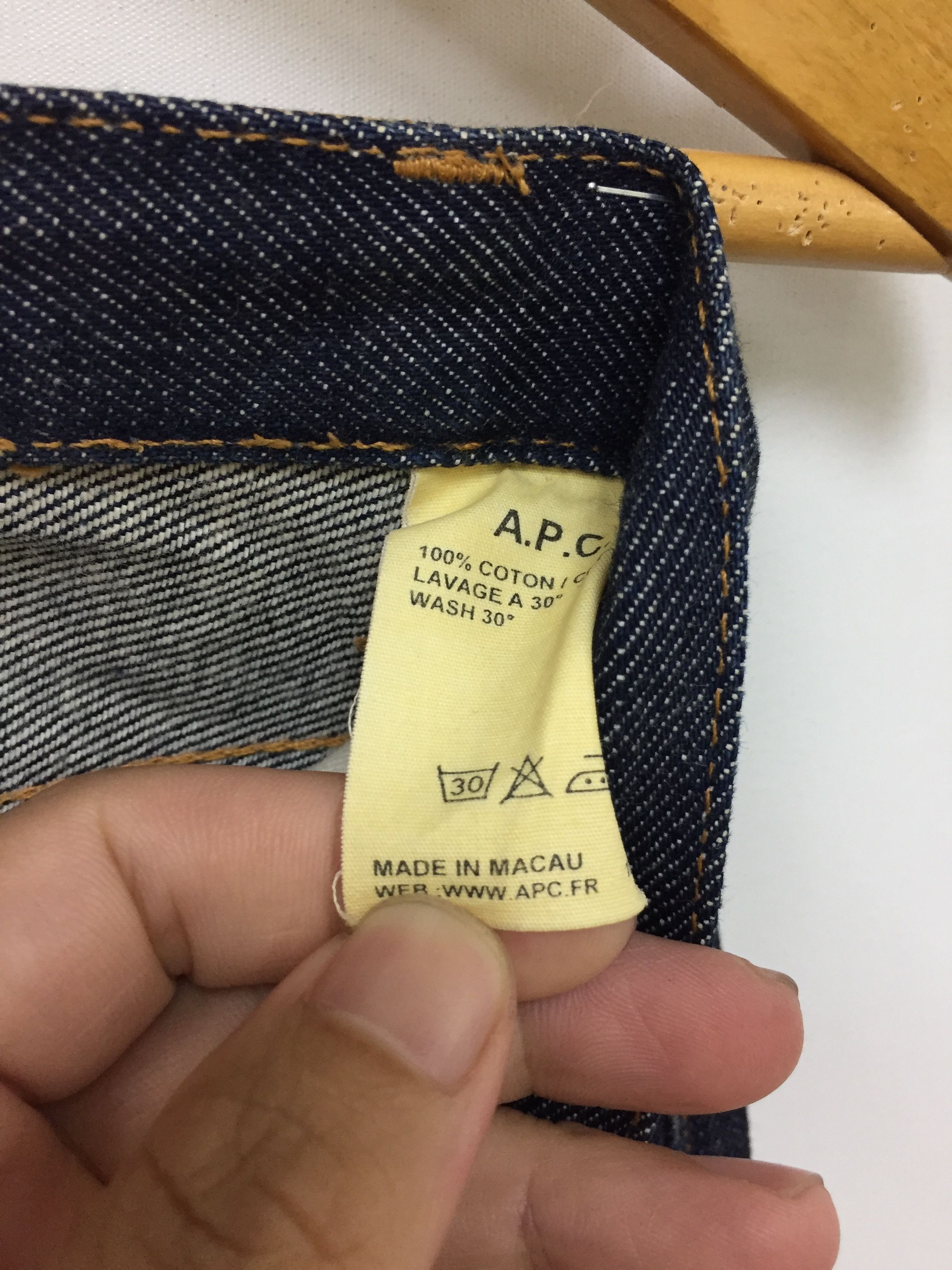 A.P.C. APC Paris Indigo denim Size US 29 - 8 Thumbnail