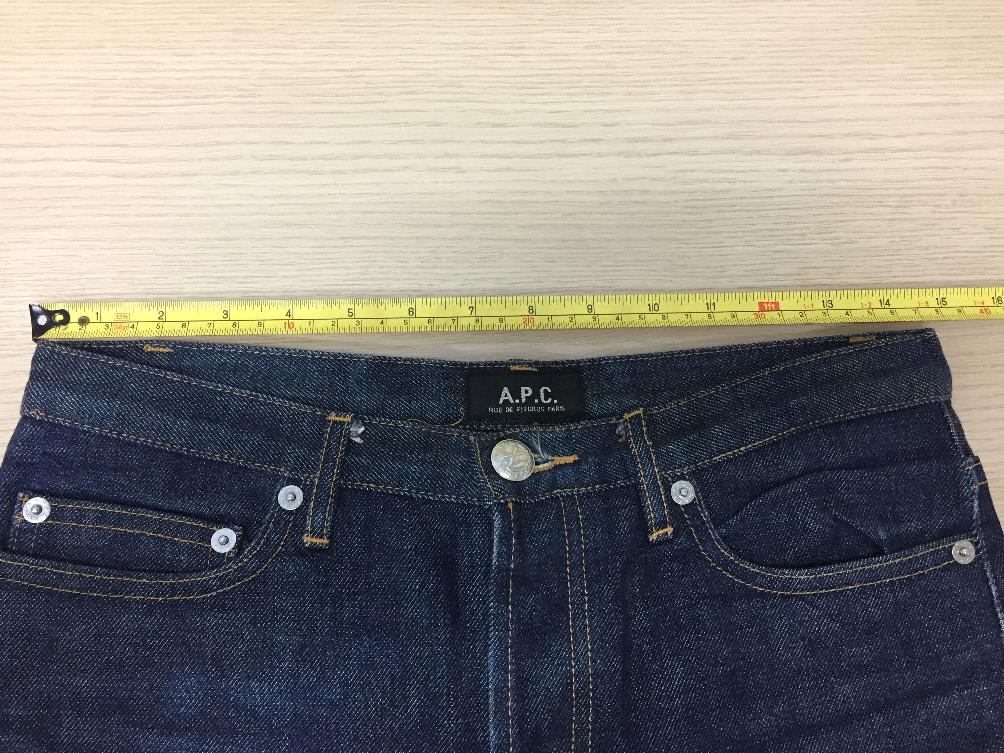 A.P.C. APC Paris Indigo denim Size US 29 - 9 Thumbnail