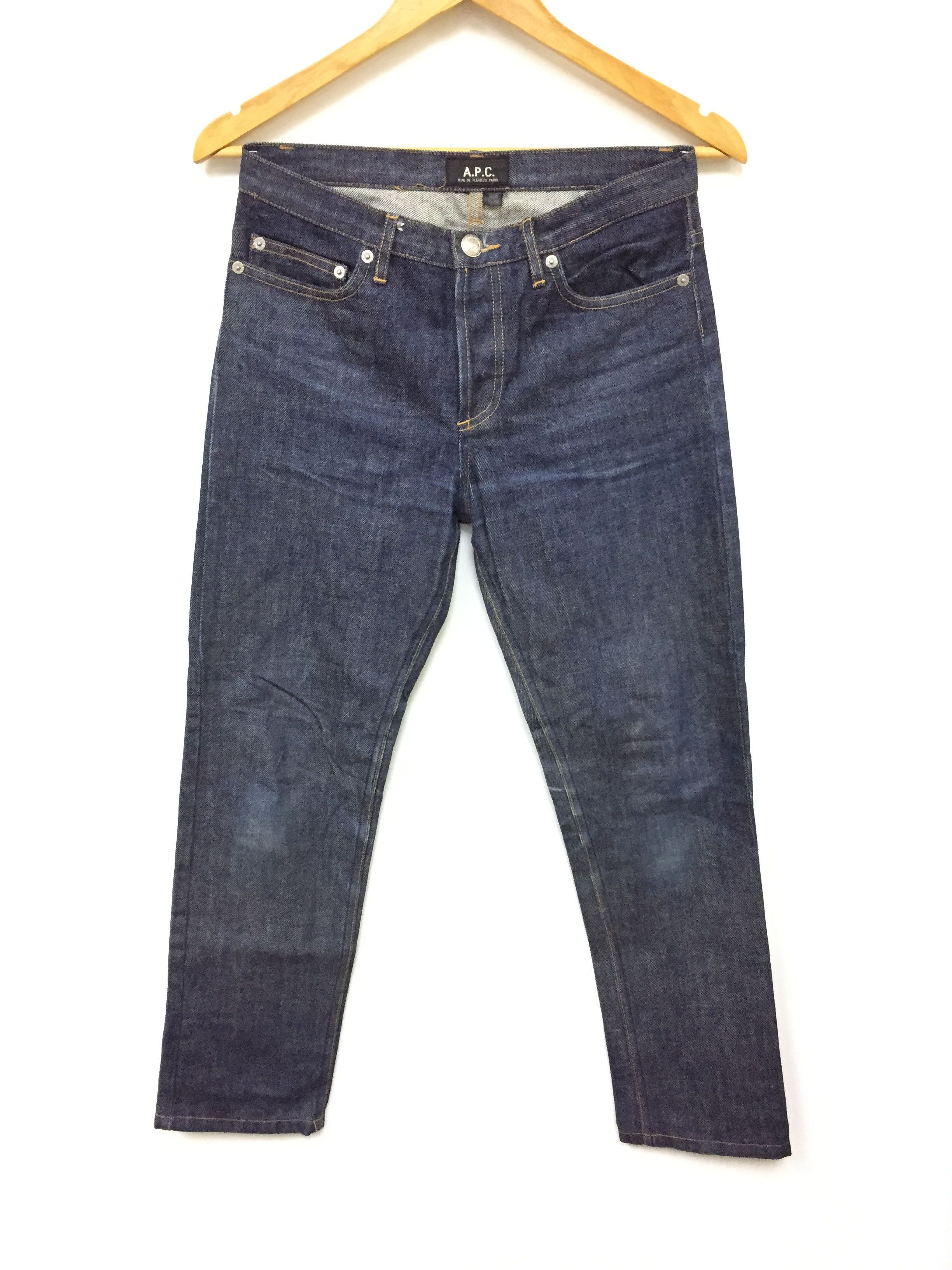 A.P.C. APC Paris Indigo denim Size US 29 - 2 Thumbnail