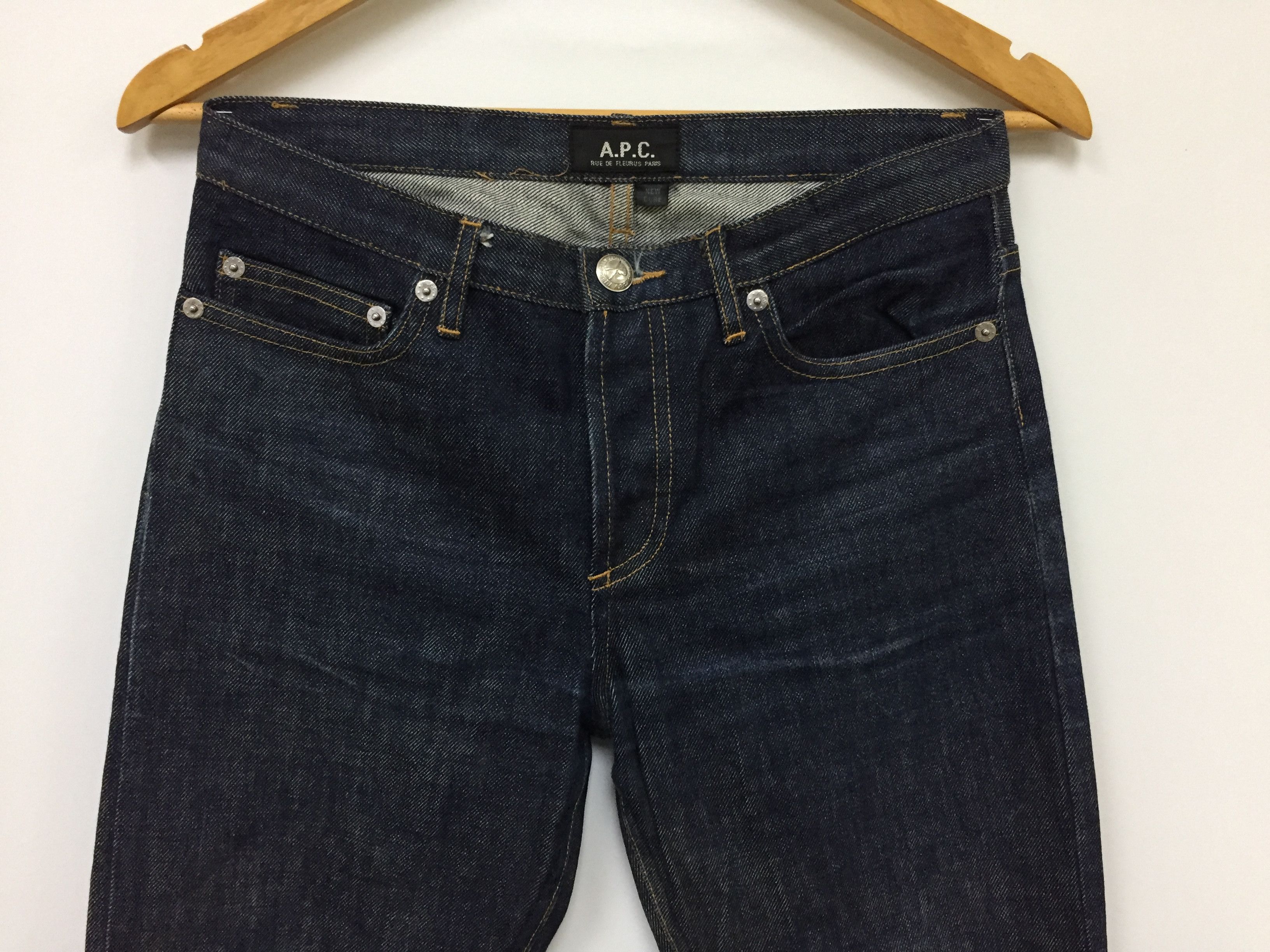 A.P.C. APC Paris Indigo denim Size US 29 - 3 Thumbnail