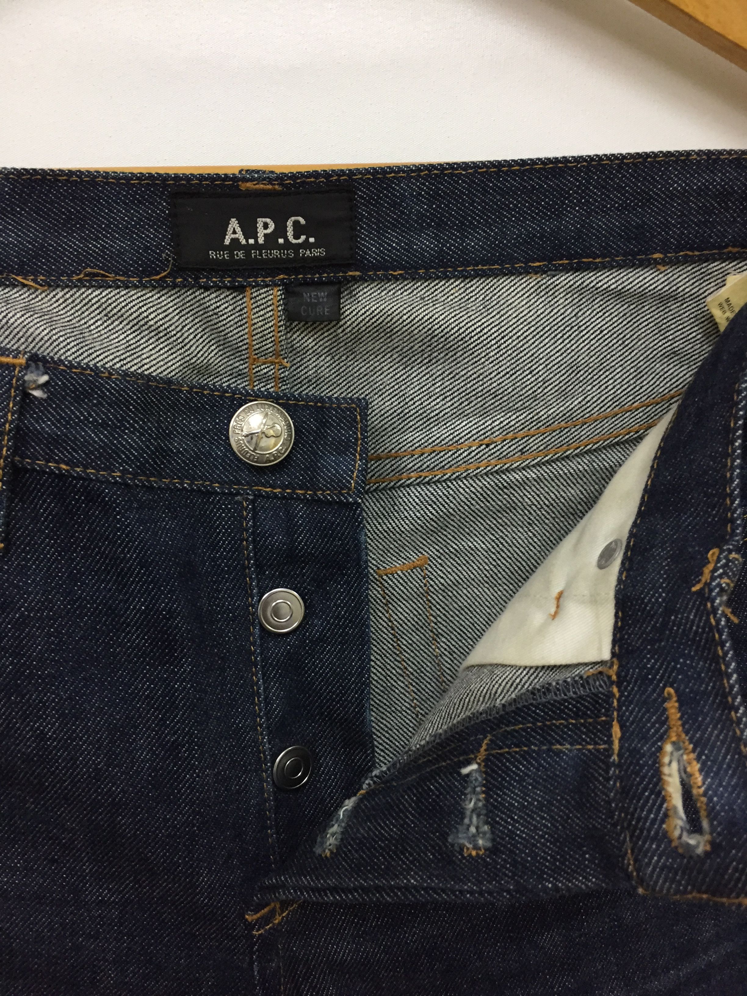 A.P.C. APC Paris Indigo denim Size US 29 - 5 Thumbnail