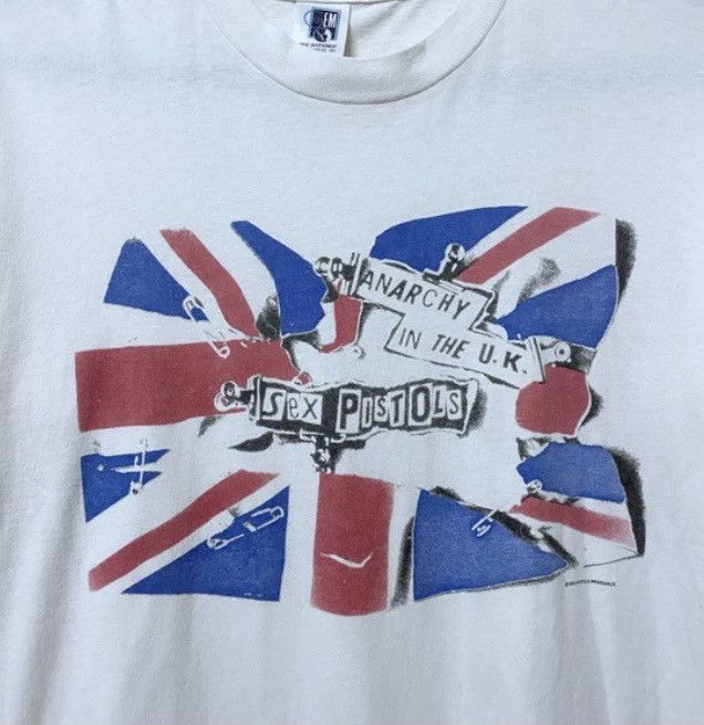 Band Tees × Vintage Vintage Sex Pistols Anarchy in the Uk punk rock band Size US L / EU 52-54 / 3 - 2 Thumbnail