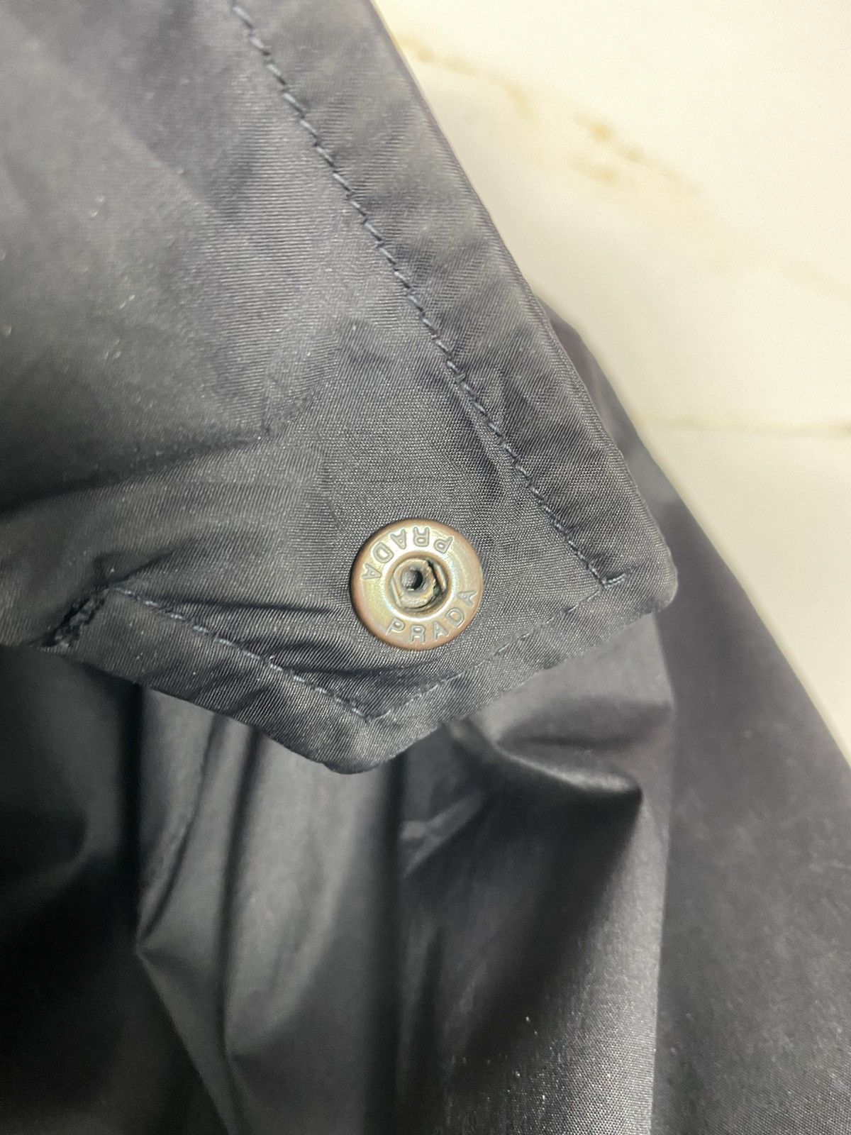 Prada Prada Black Nylon Jacket. J035 Size US M / EU 48-50 / 2 - 14 Thumbnail