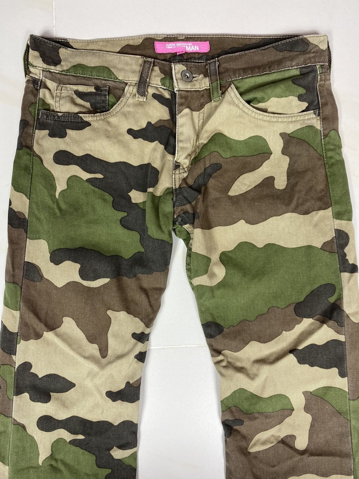 Junya Watanabe Comme des Garcons x Junya watanabe Camo Pants. S0175 Size US 31 - 7 Thumbnail