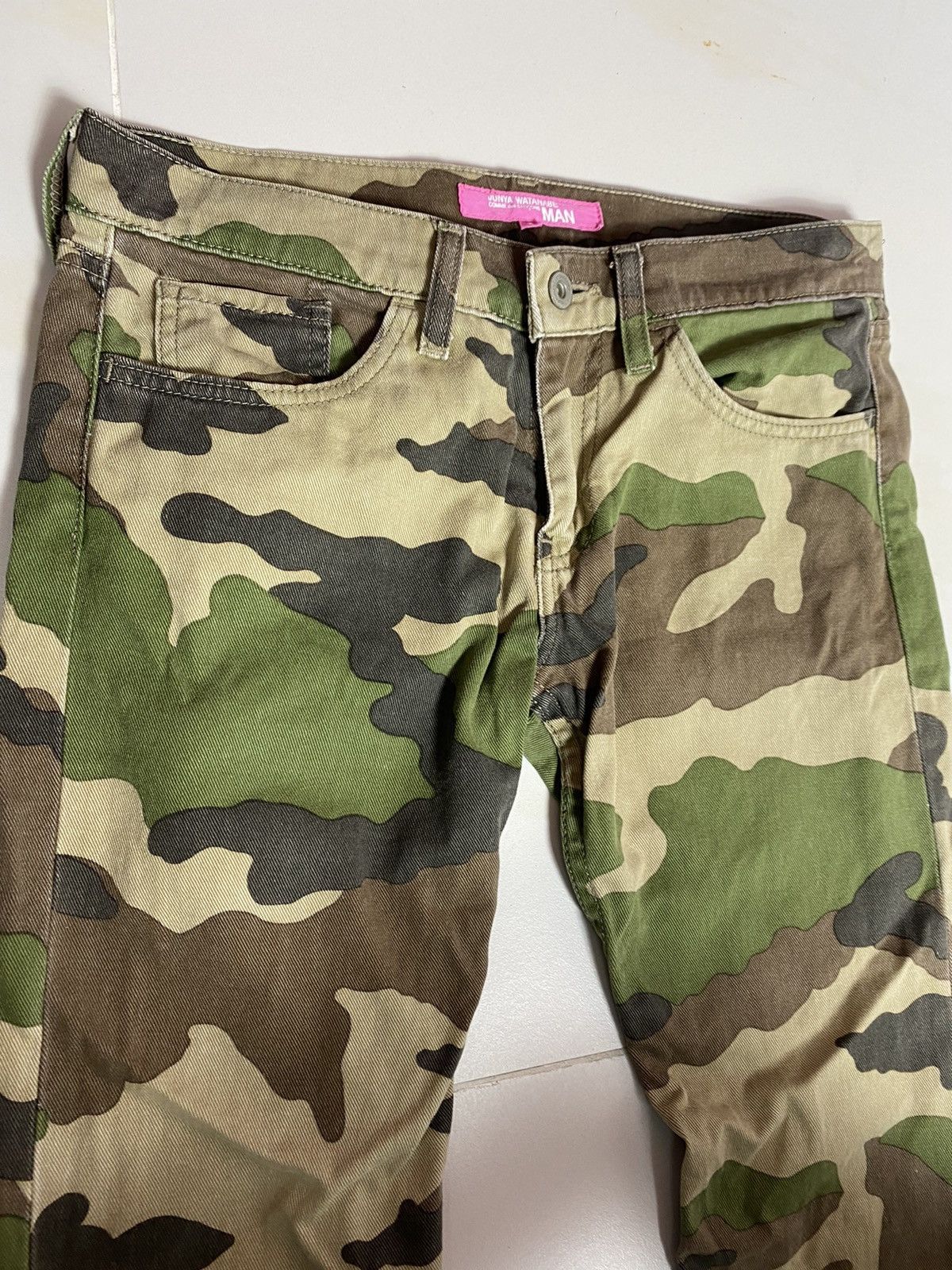 Junya Watanabe Comme des Garcons x Junya watanabe Camo Pants. S0175 Size US 31 - 6 Thumbnail