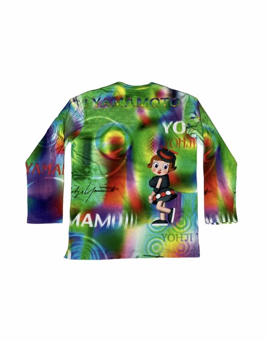 Yohji Yamamoto Yohji Yamamoto Pour Homme SS02 LSD Psychedelic