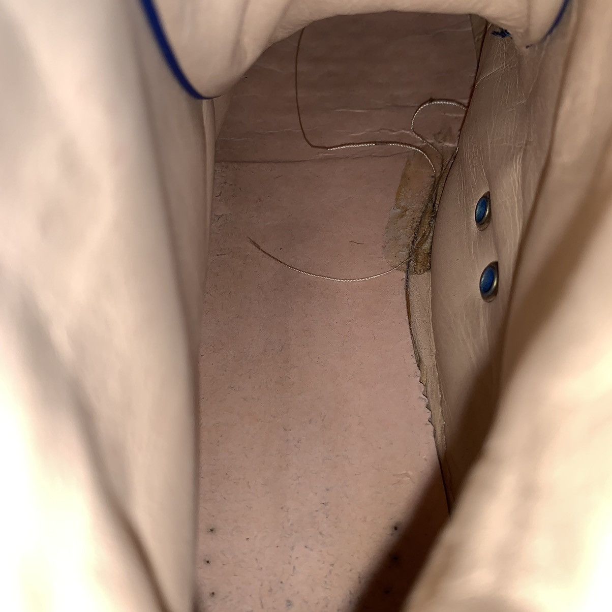 Christian Louboutin High Top Blue Sneakers with Blue Studded Toe Size US 11 / EU 44 - 11 Thumbnail