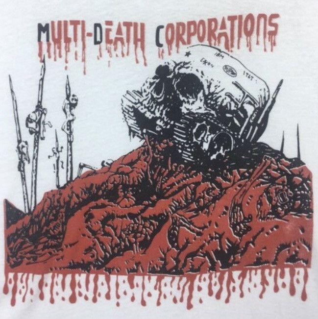 Band Tees Vintage MDC 1983 Multi Death Corporation Promo punk rock Size US M / EU 48-50 / 2 - 2 Thumbnail