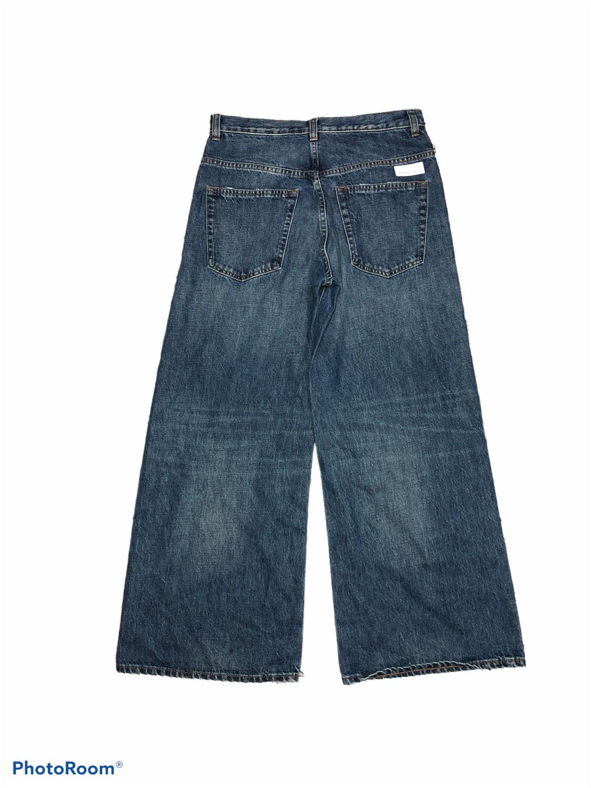 Other BAGGY⚡️NINE IN THE MORNING ITALY PALAZO DENIM Size US 29 - 2 Thumbnail