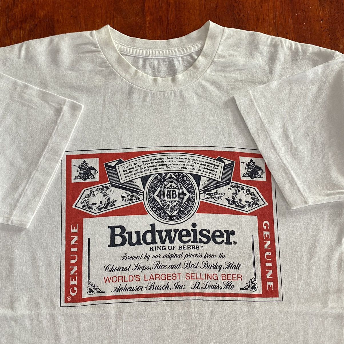 Budweiser 1990s Budweiser tee Size US L / EU 52-54 / 3 - 1 Thumbnail