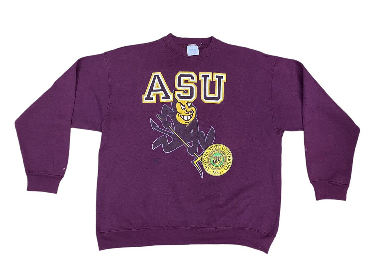 Japanese Brand × Vintage vintage 80s arizona state university sweatshirt XL Size US XL / EU 56 / 4 - 1 Thumbnail