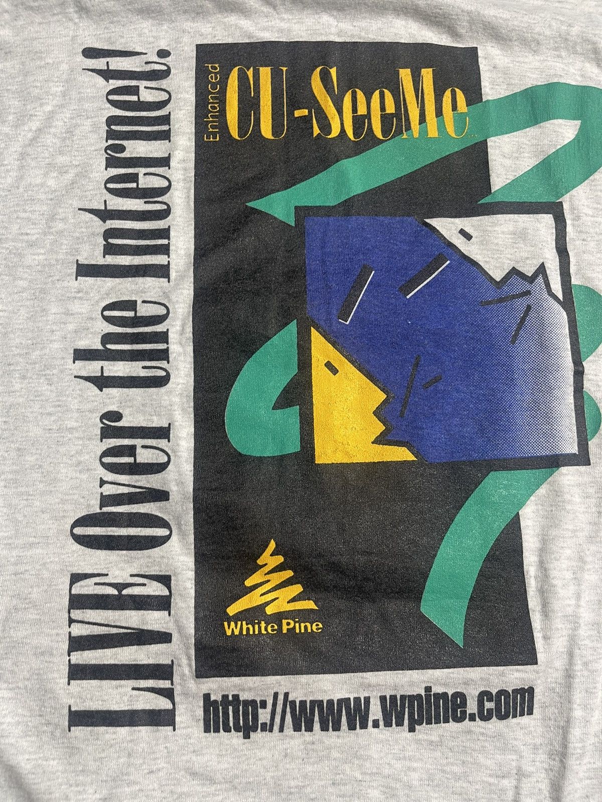 Vintage Vintage White Pine Software T-Shirt Size US M / EU 48-50 / 2 - 10 Thumbnail