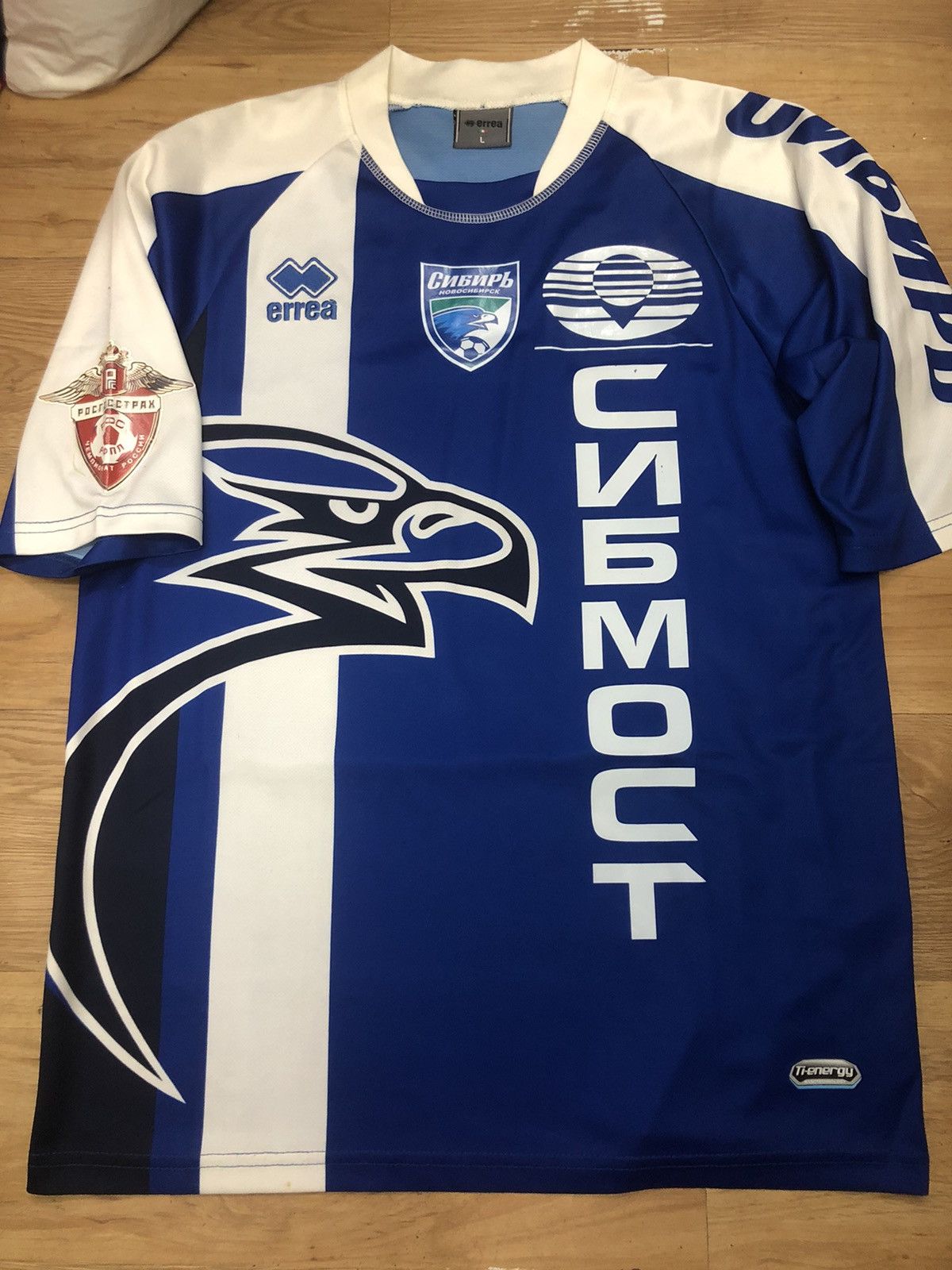 Sibir Novosibirsk 11/12 home match issued/worn shirt #14