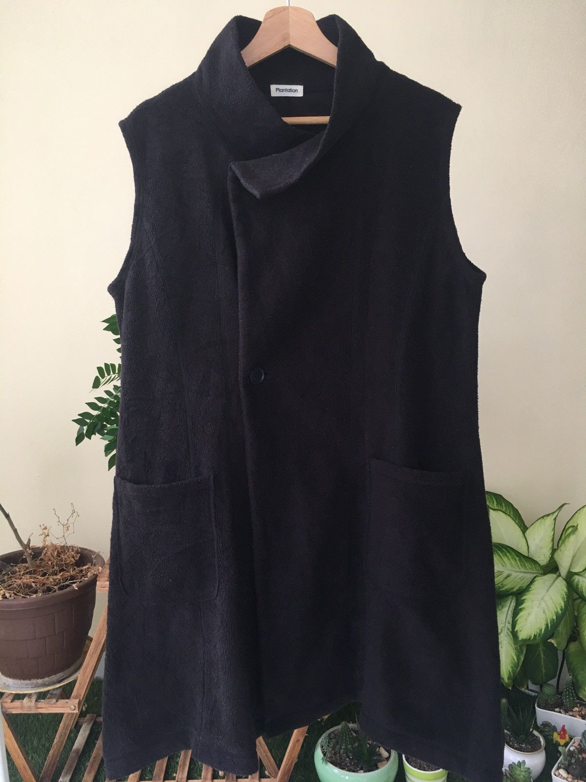 Issey Miyake Plantation Issey Miyake Fleece Sleeveless Long Dress Size M / US 6-8 / IT 42-44 - 1 Thumbnail
