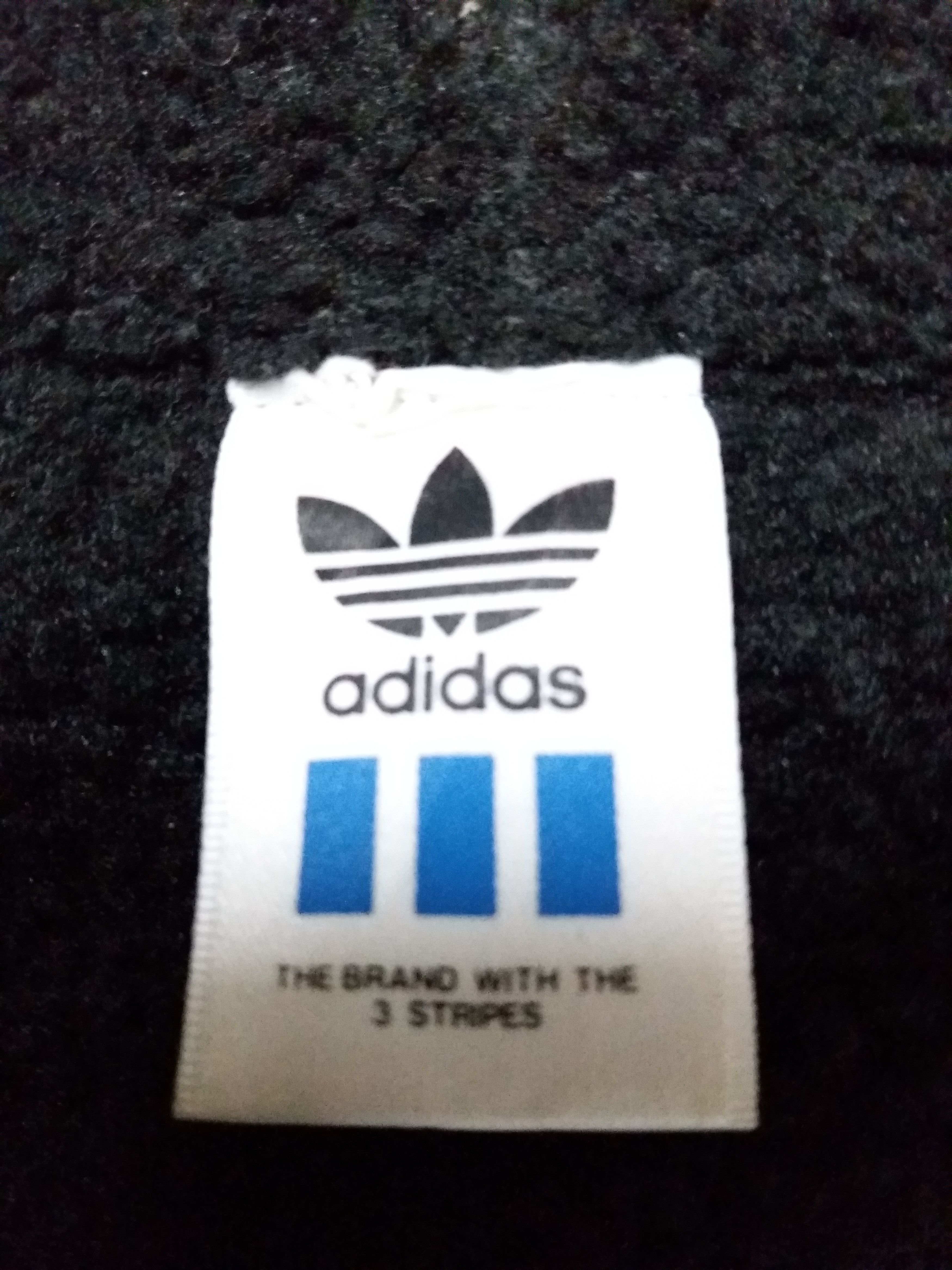 Adidas Vintage Adidas Trefoil Long Jacket Big Logo Armpit 27"x35" Size US XL / EU 56 / 4 - 7 Thumbnail