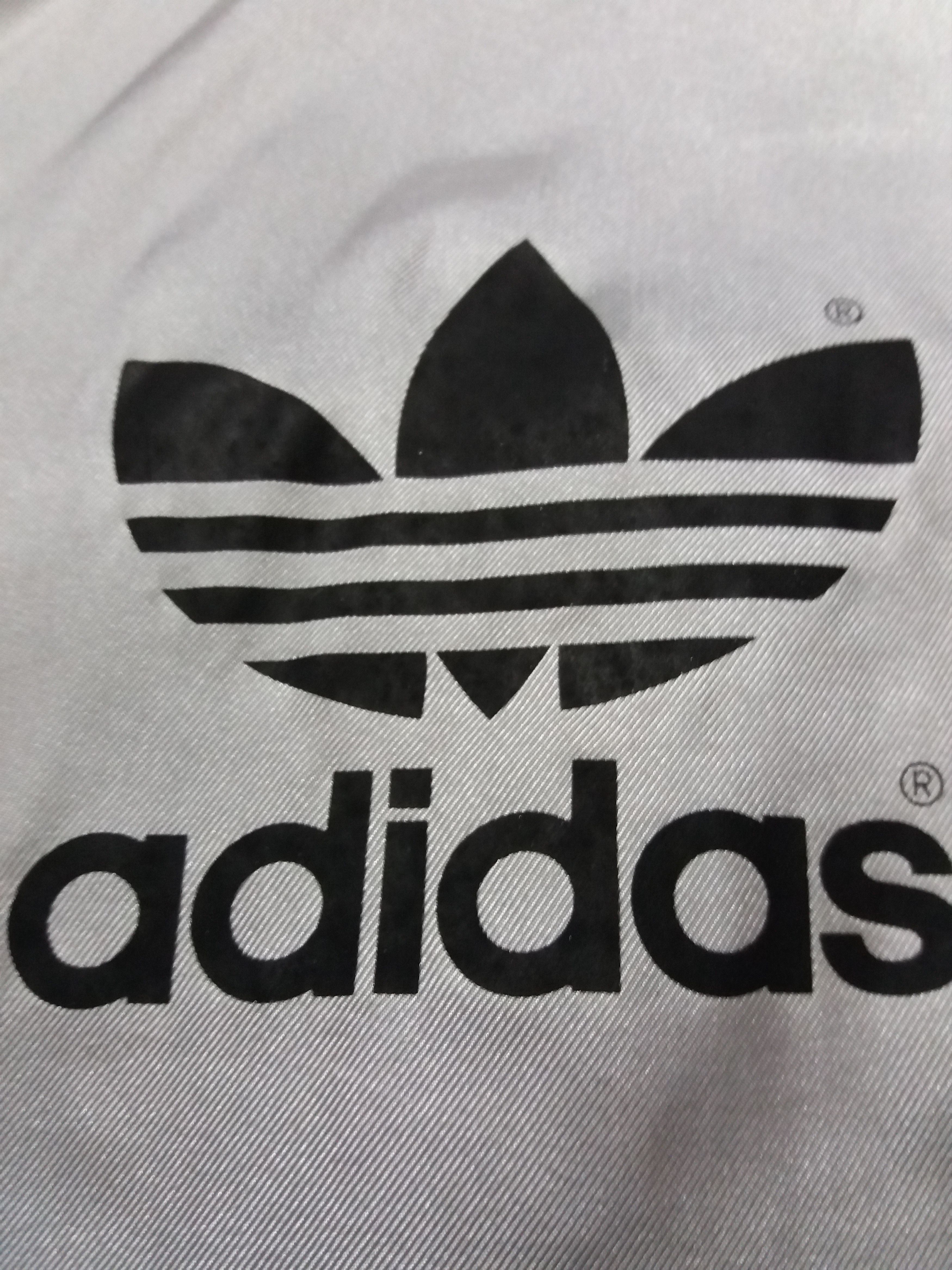 Adidas Vintage Adidas Trefoil Long Jacket Big Logo Armpit 27"x35" Size US XL / EU 56 / 4 - 5 Thumbnail
