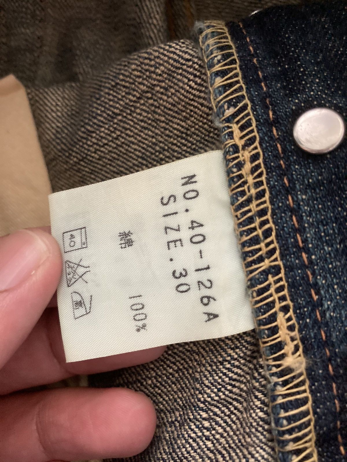 Japanese Brand × Spellbound Distressed Spellbound seasoned jeans Size US 31 - 8 Thumbnail