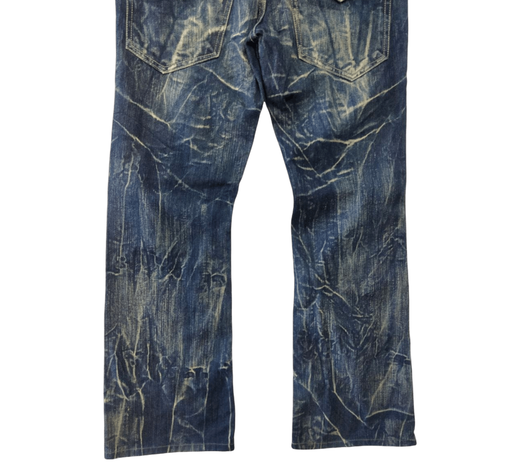Japanese Brand Japanese Nylaus Clothing Distressed Style Jeans Size US 32 / EU 48 - 6 Thumbnail