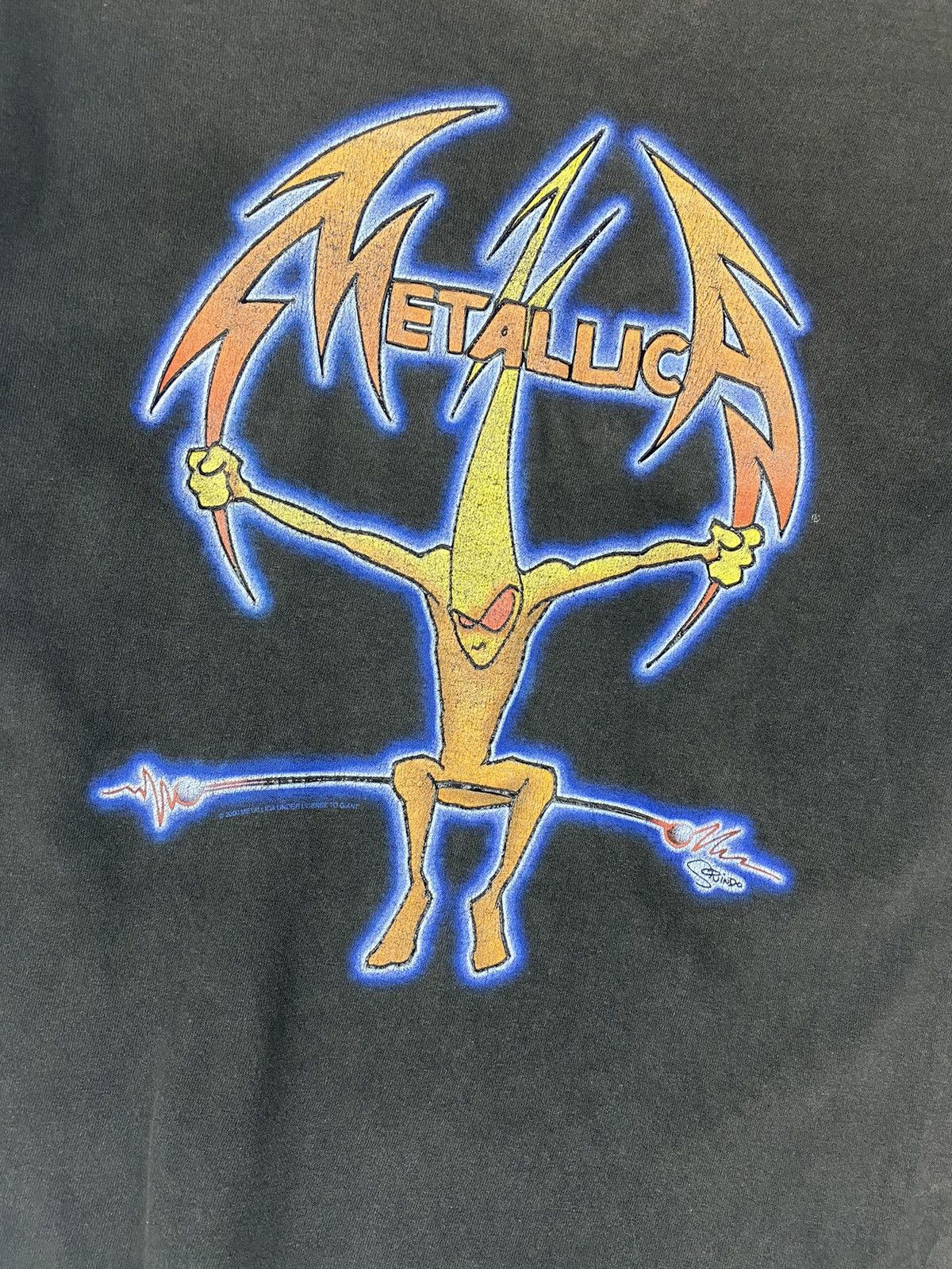 Band Tees Vintage rare Metalica Size US M / EU 48-50 / 2 - 6 Thumbnail