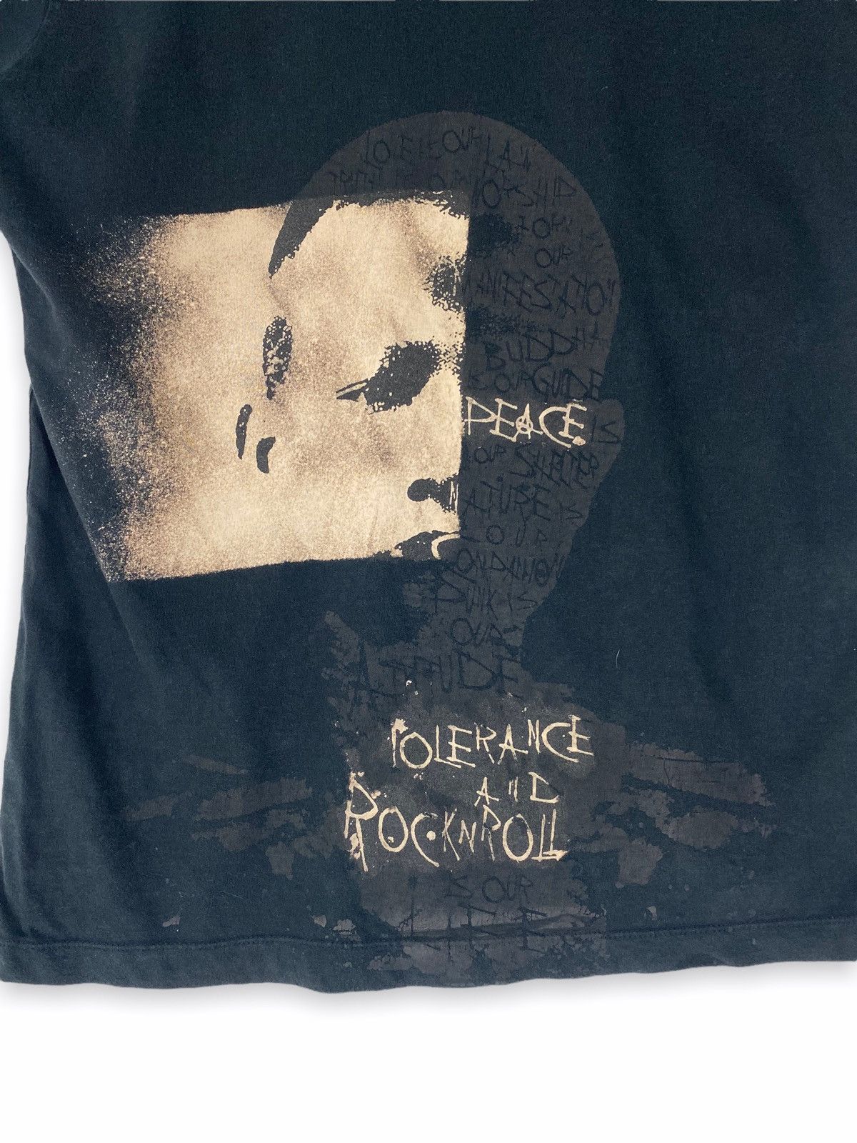Band Tees Buddhist punk anarchy peace tolerance rock and roll Size US L / EU 52-54 / 3 - 2 Thumbnail