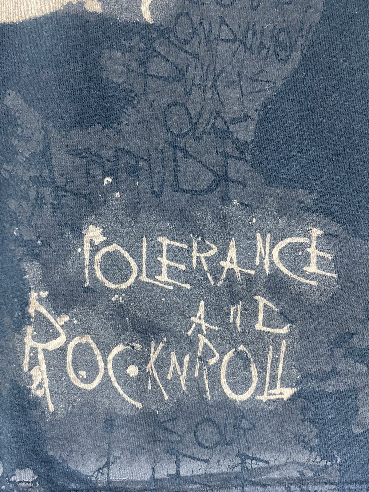 Band Tees Buddhist punk anarchy peace tolerance rock and roll Size US L / EU 52-54 / 3 - 4 Thumbnail