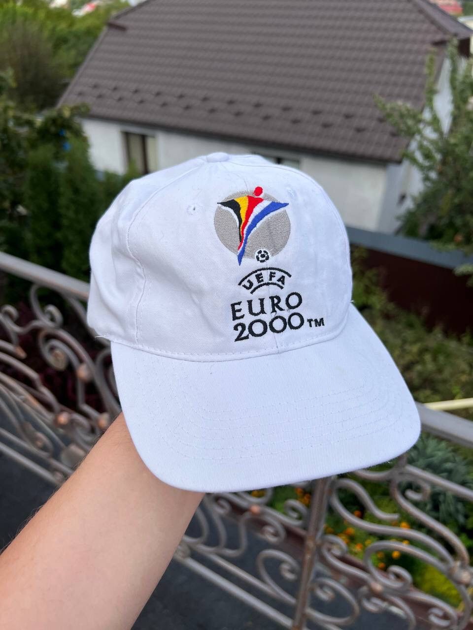Vintage VINTAGE 2000 FOOTBALL CAP UEFA EURO HAT Size ONE SIZE - 1 Thumbnail