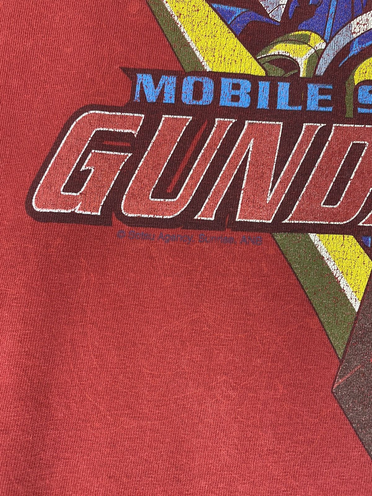 Anime Vintage rare Gundam Wingg full characters Size US L / EU 52-54 / 3 - 4 Thumbnail