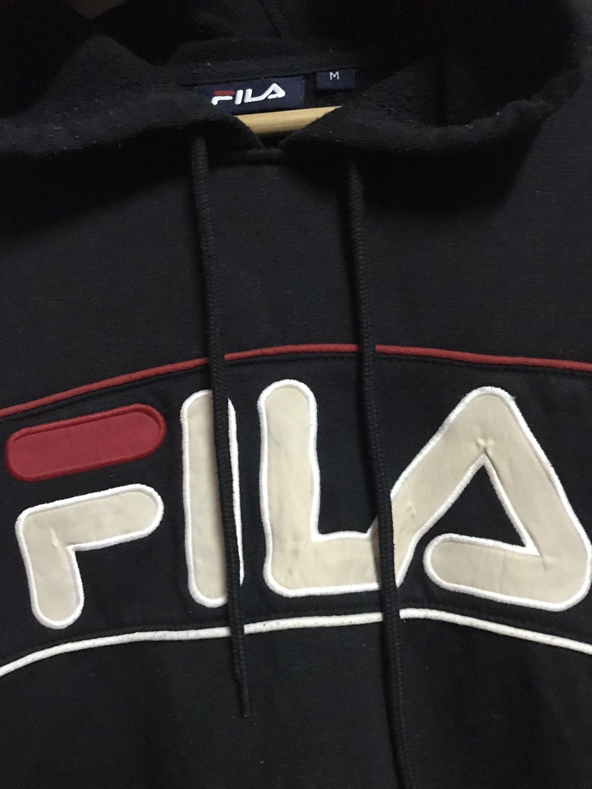 Fila Fila Hoodie big Logo Pullover Size US M / EU 48-50 / 2 - 2 Thumbnail