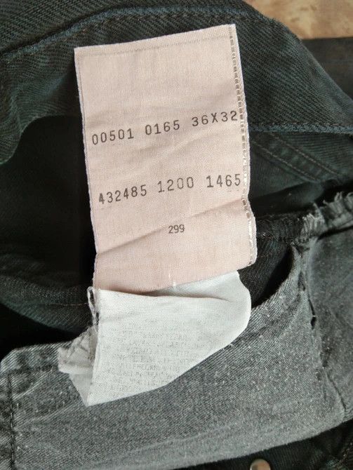 Levi's × Vintage Vintage Levis 501 Black Distressed Jeans 36x32 Size US 36 / EU 52 - 10 Thumbnail