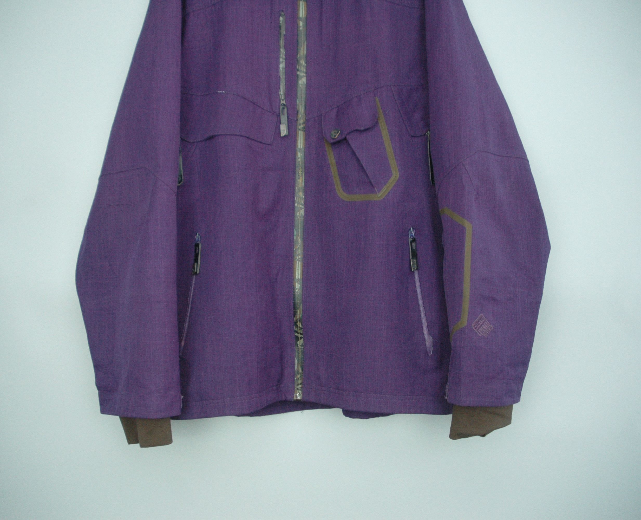 Salomon Salomon Snowboarding Outdoor Purple Recco Jacket Size US L / EU 52-54 / 3 - 4 Thumbnail