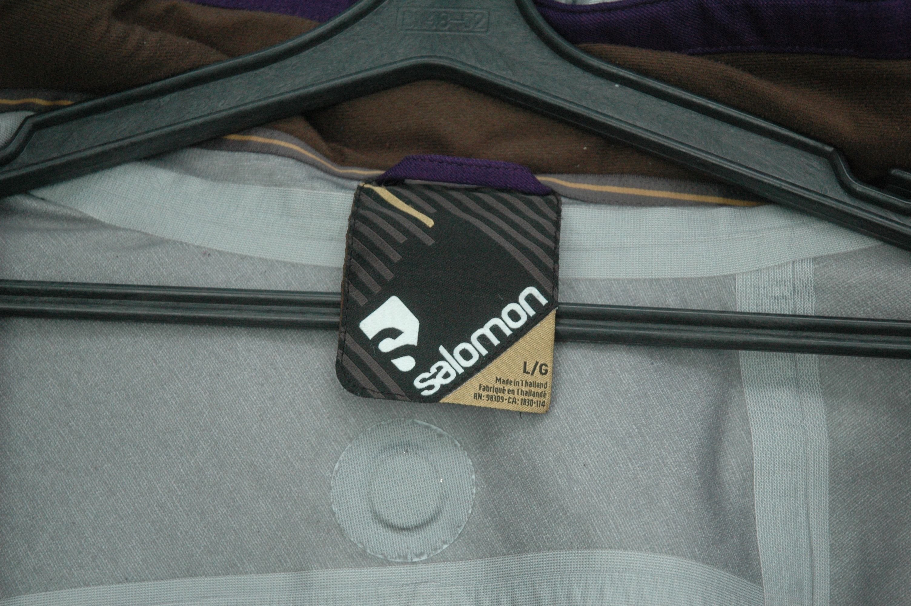 Salomon Salomon Snowboarding Outdoor Purple Recco Jacket Size US L / EU 52-54 / 3 - 20 Thumbnail