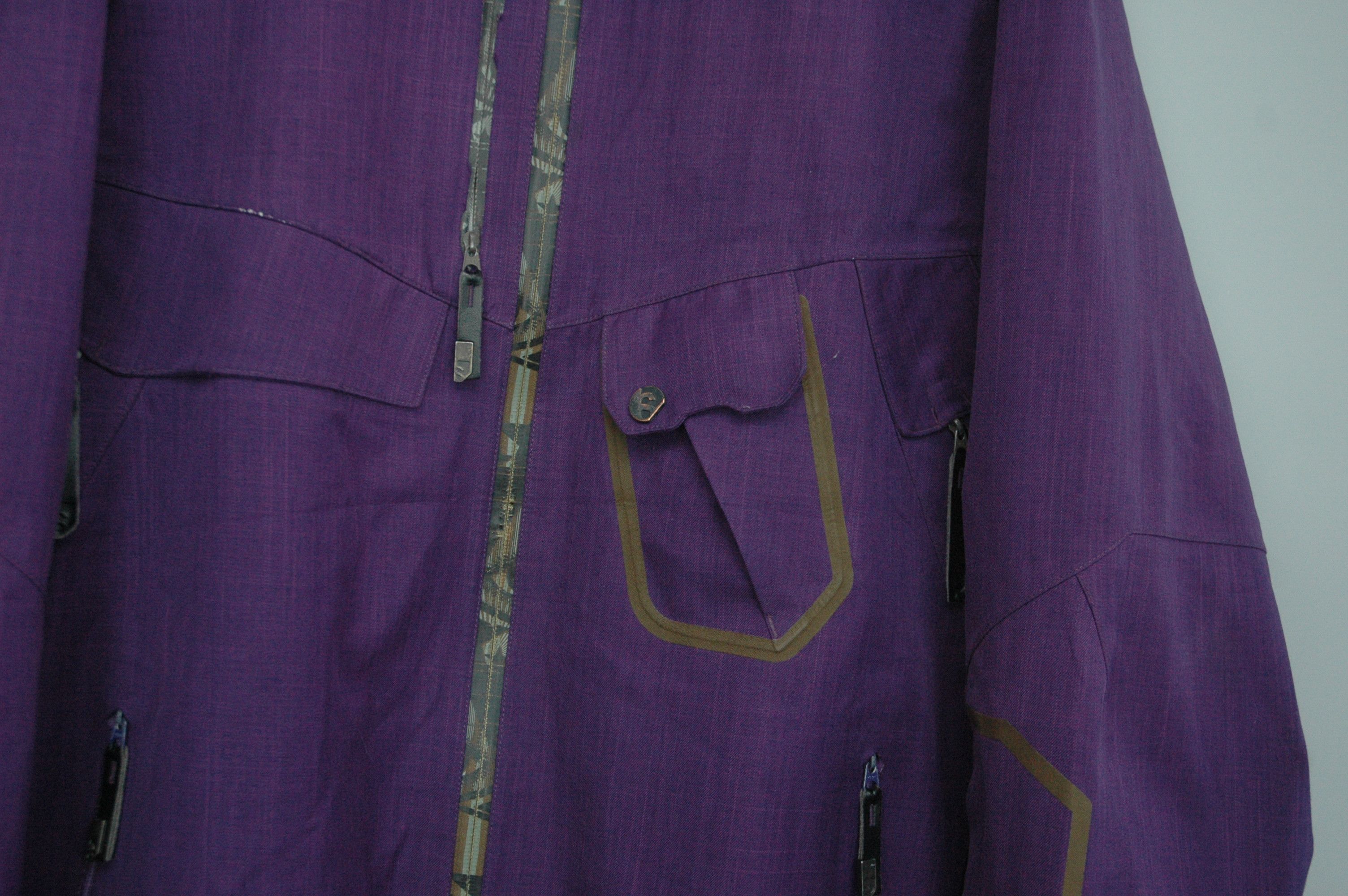 Salomon Salomon Snowboarding Outdoor Purple Recco Jacket Size US L / EU 52-54 / 3 - 7 Thumbnail