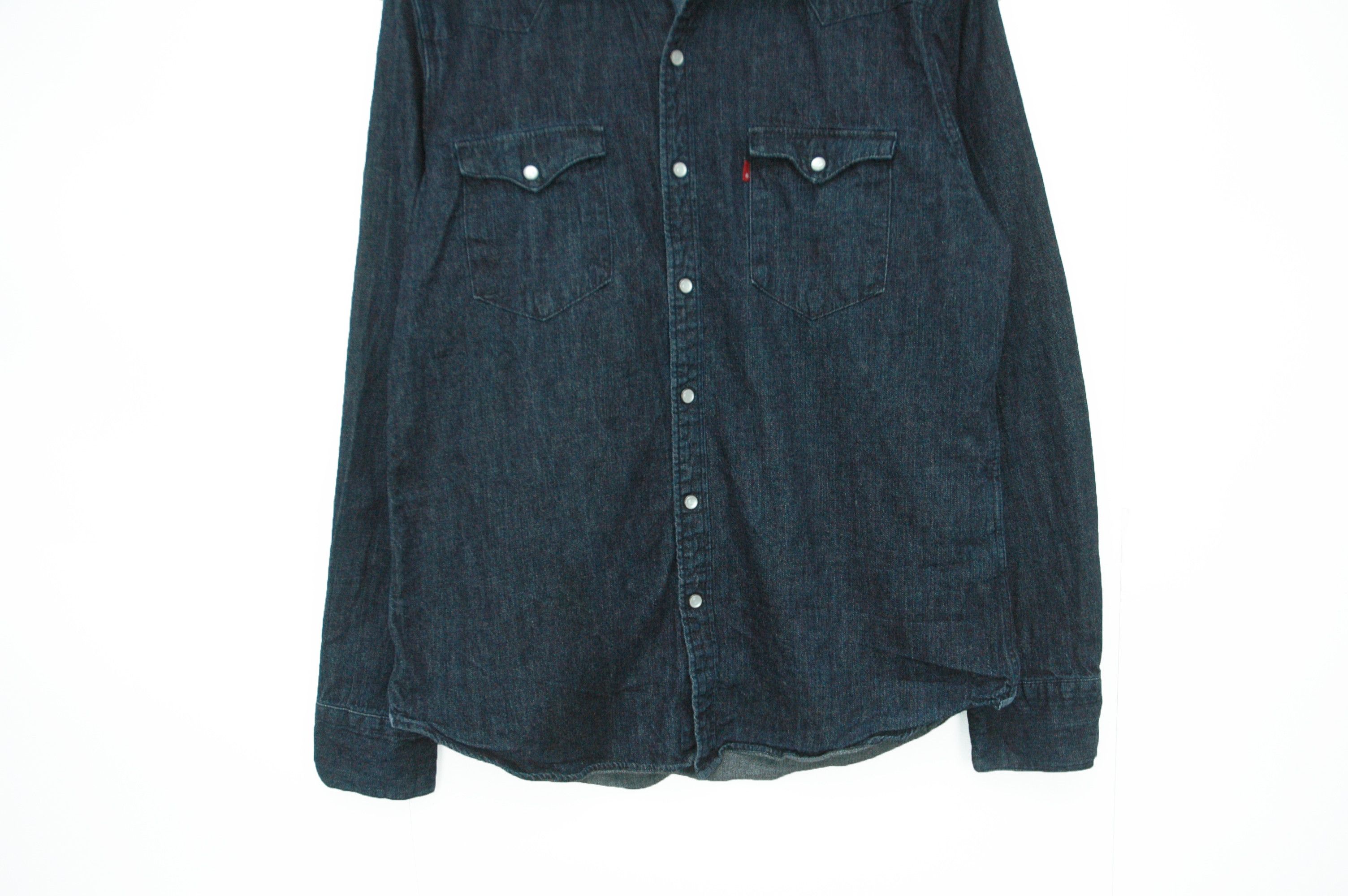 Levi's Levis Denim Overshirt Slim Fit Size US L / EU 52-54 / 3 - 4 Thumbnail