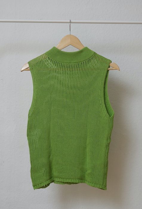 Namacheko 19ss Hovan knit vest (green) | Grailed