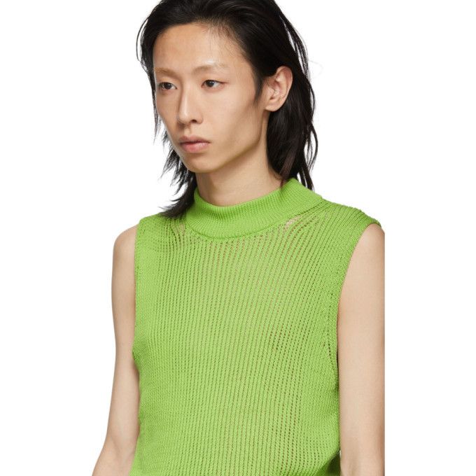 Namacheko 19ss Hovan knit vest (green) | Grailed