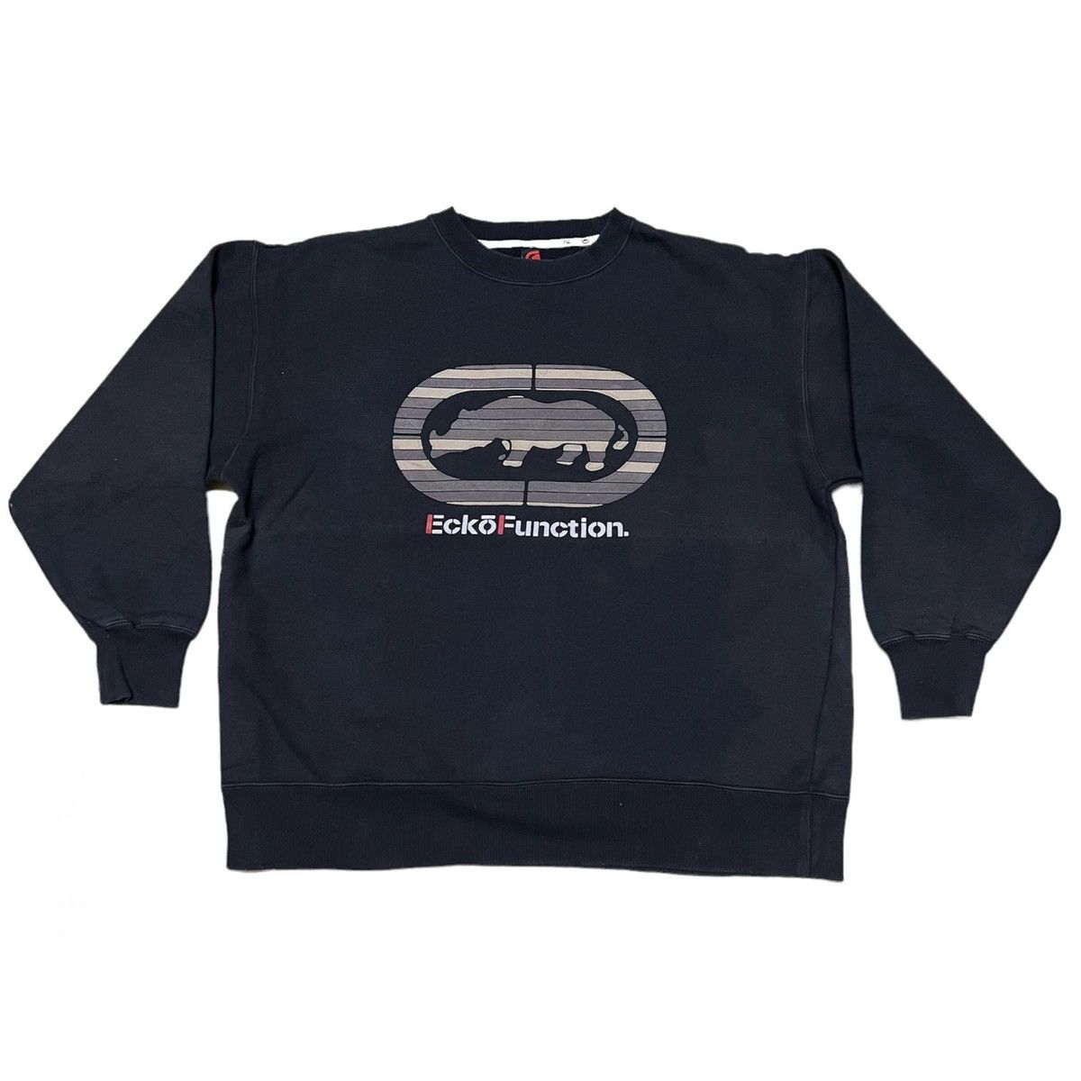 Ecko Unltd. × Vintage Ecko Function Big Logo Sweatshirt Size US L / EU 52-54 / 3 - 1 Thumbnail
