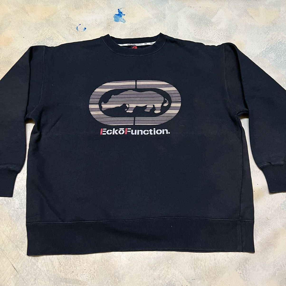 Ecko Unltd. × Vintage Ecko Function Big Logo Sweatshirt Size US L / EU 52-54 / 3 - 3 Thumbnail