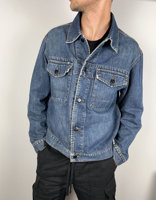 Stand Atlantic x Bones Denim Jacket - Vintage Black