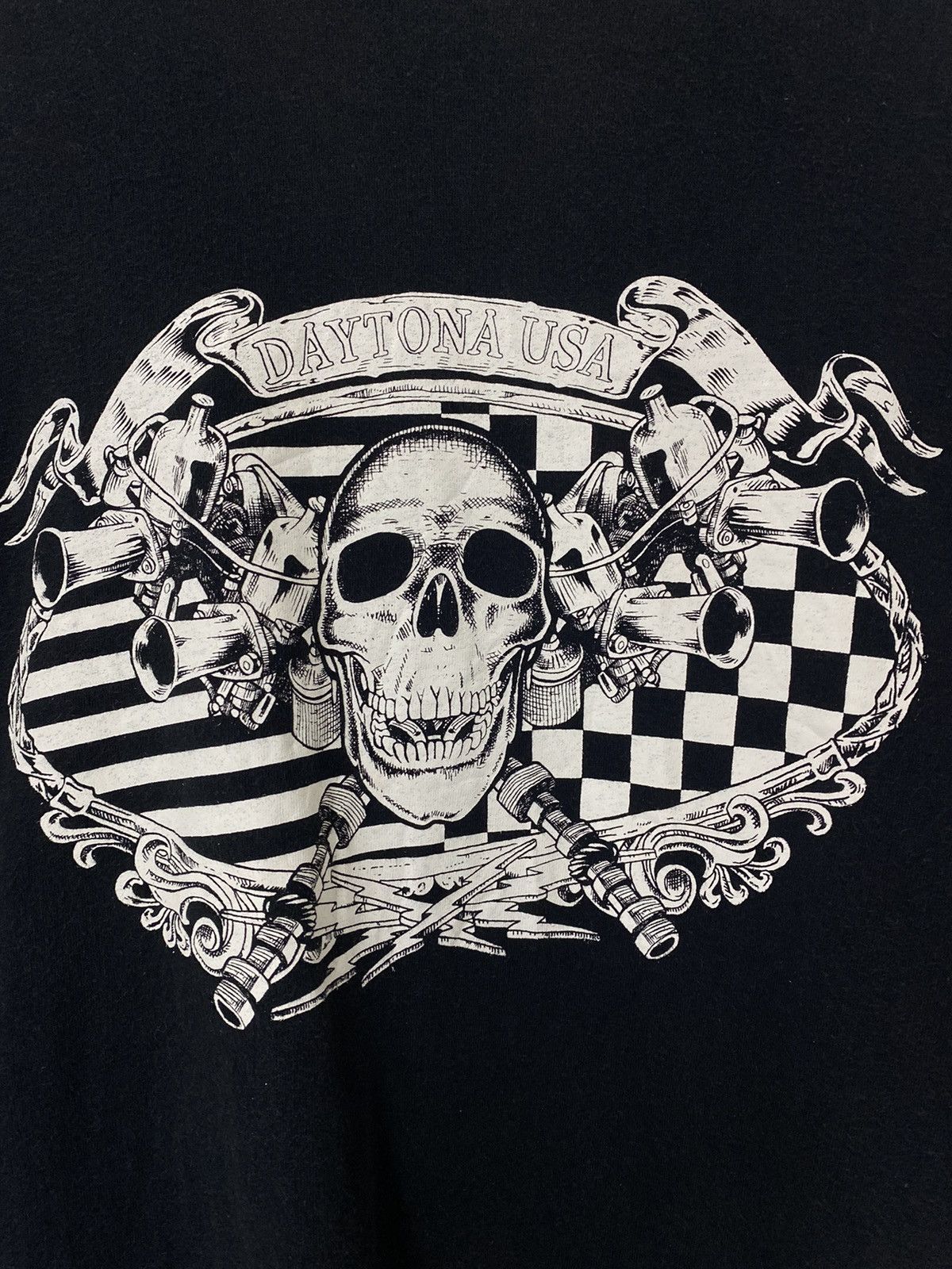 Comme des Garcons × Junya Watanabe CDG AD2002 Junya Watanabe Daytona USA Shirt Skull Design Size US M / EU 48-50 / 2 - 3 Thumbnail