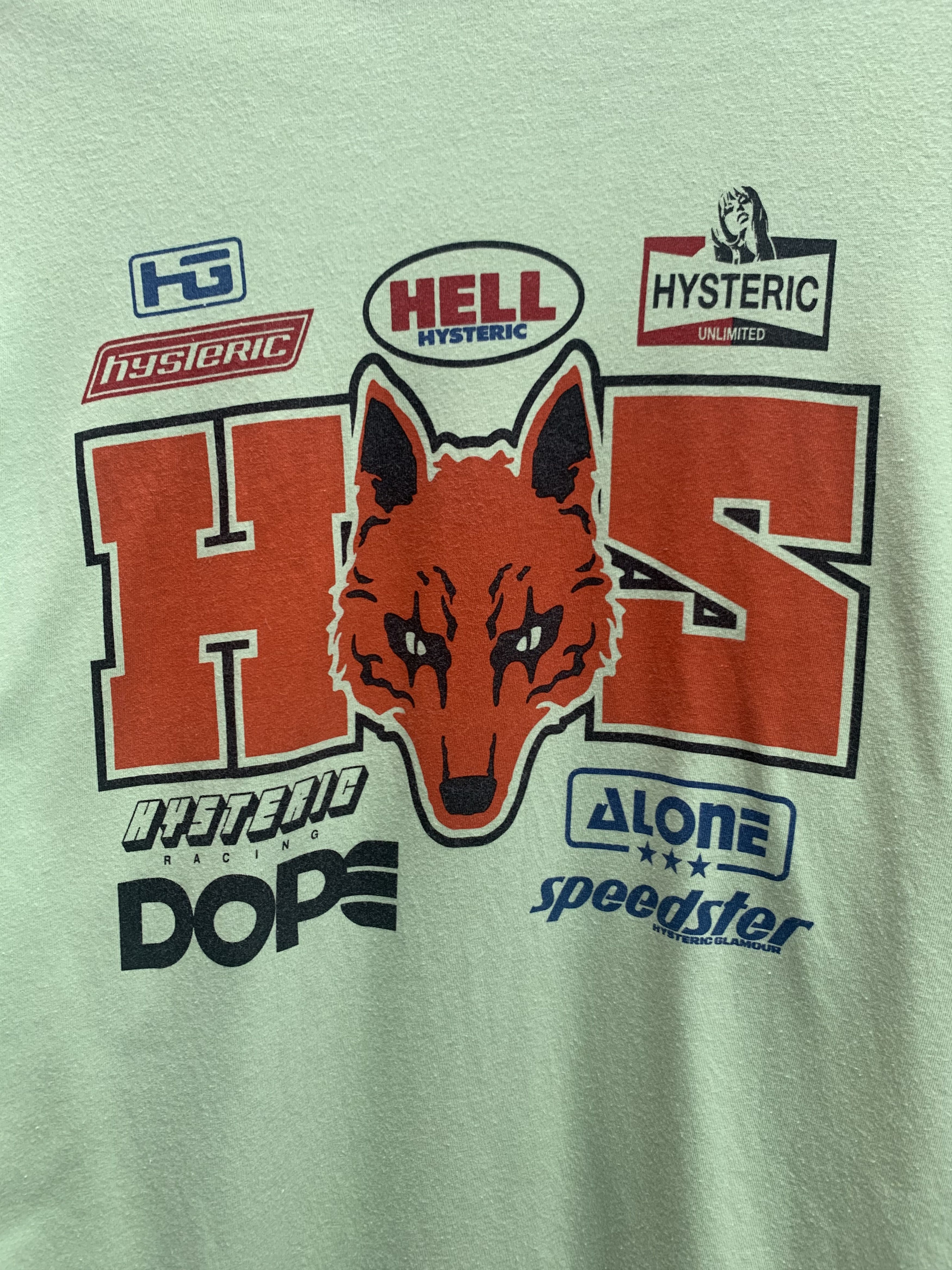 Hysteric Glamour Hysteric Glamour Speedster Motor-x Spellout Long Sleeve Tee Size US L / EU 52-54 / 3 - 2 Thumbnail