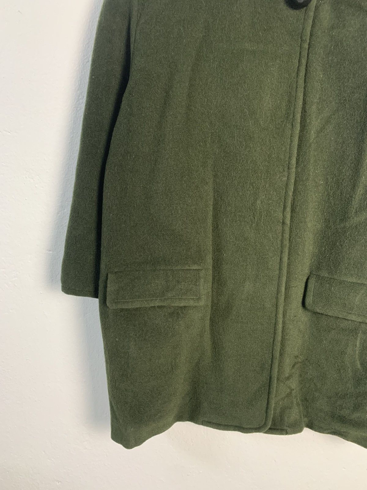 Krizia Uomo Krizia Wool Coat Jacket Size M / US 6-8 / IT 42-44 - 3 Thumbnail