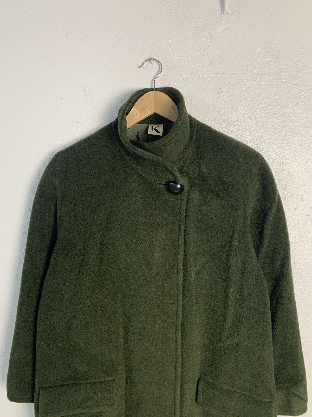 Krizia Uomo Krizia Wool Coat Jacket Size M / US 6-8 / IT 42-44 - 4 Thumbnail
