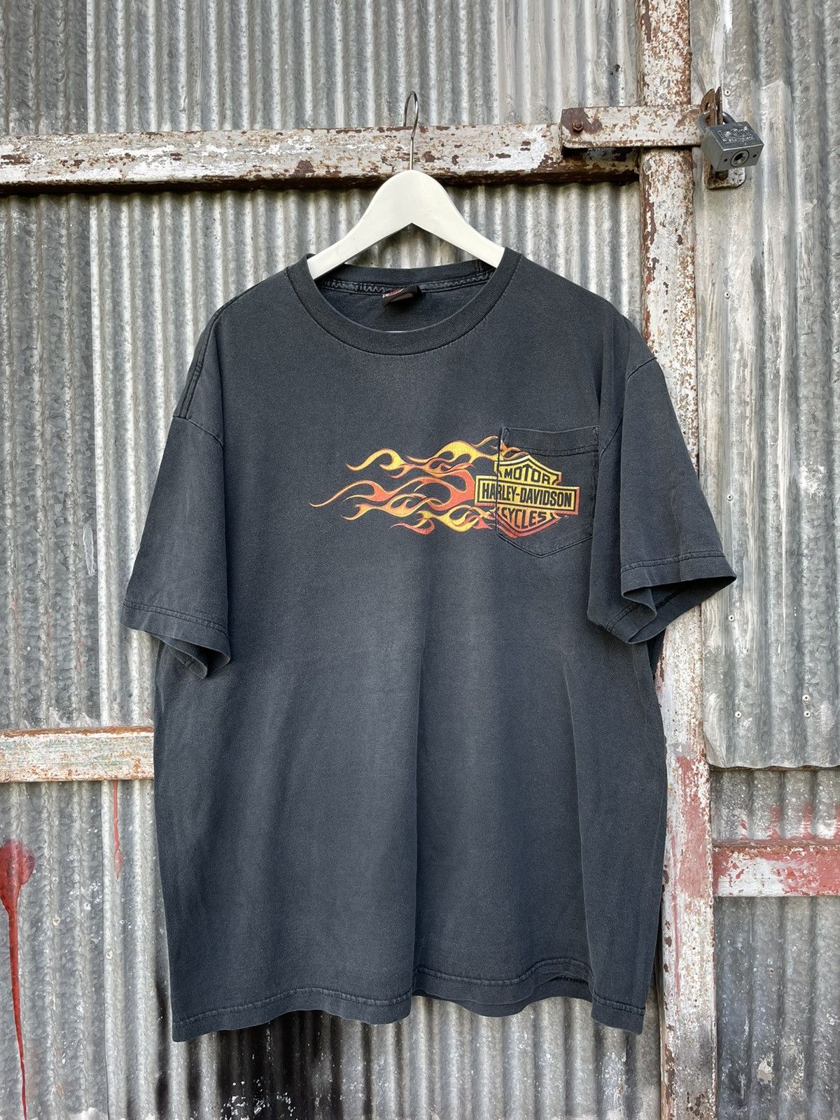 Vintage Harley-davidson Faded Tee shirt