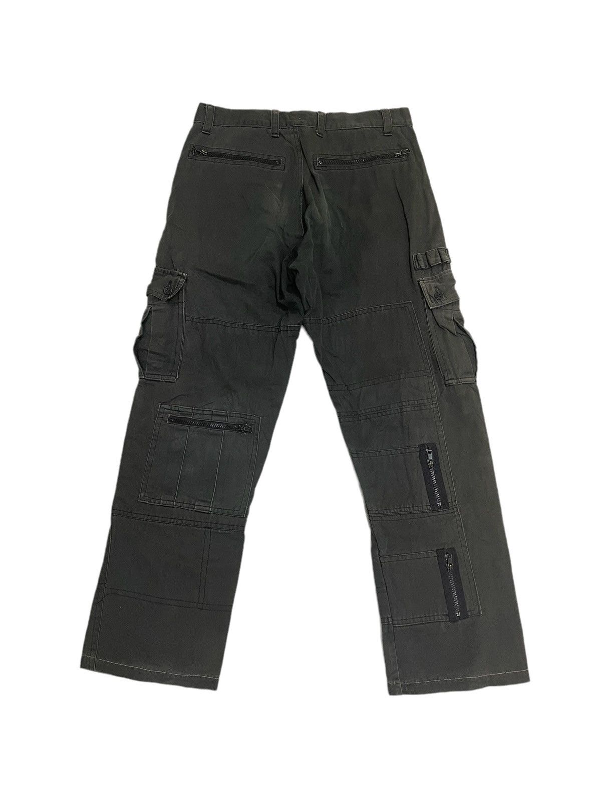 Vintage Vintage DUBFACTORY Anarchic Adjustment Tactical Pants Size US 32 / EU 48 - 2 Thumbnail