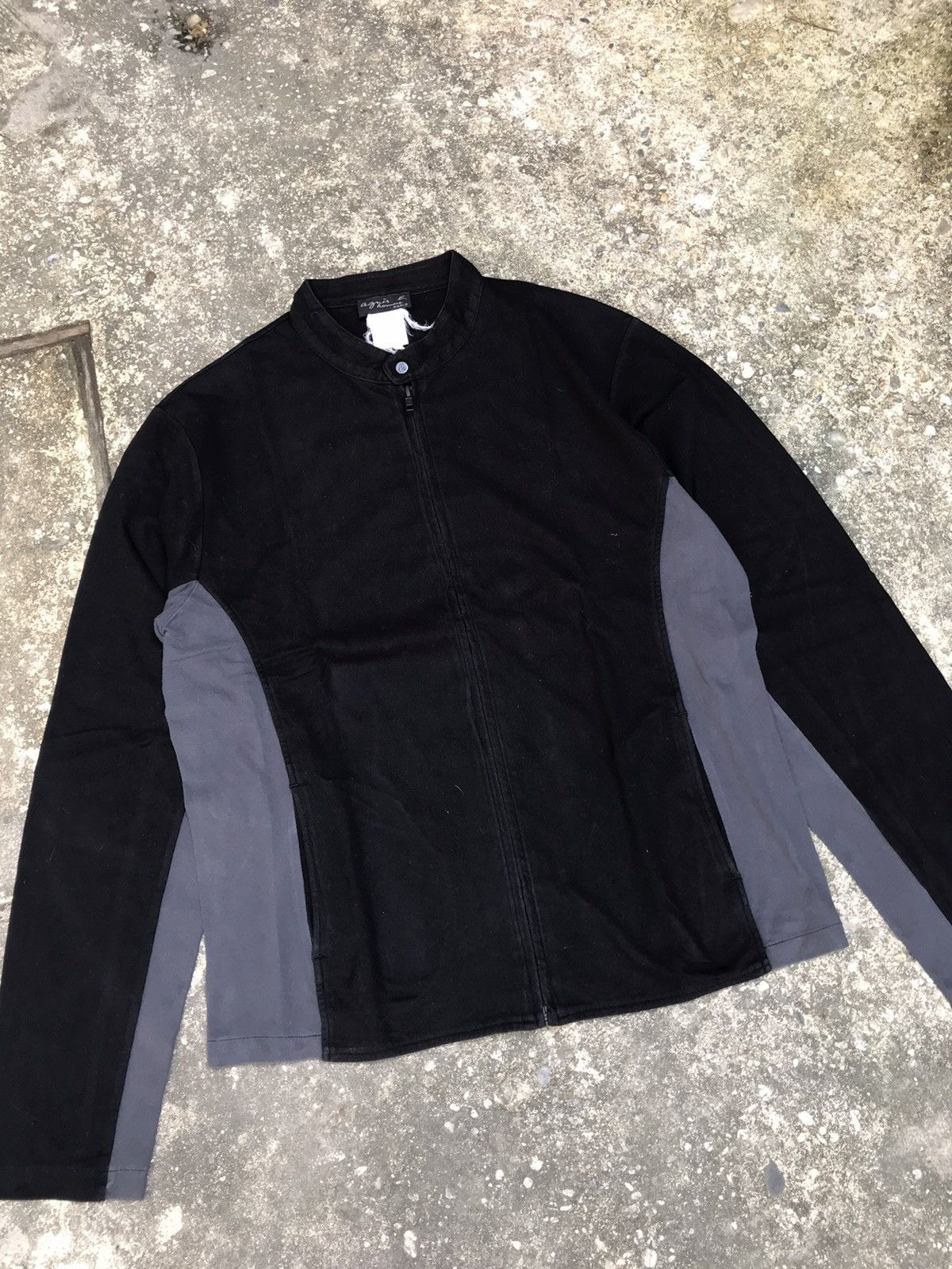 agnes b. Vintage Agnes B zip Longsleeve Size US L / EU 52-54 / 3 - 3 Thumbnail