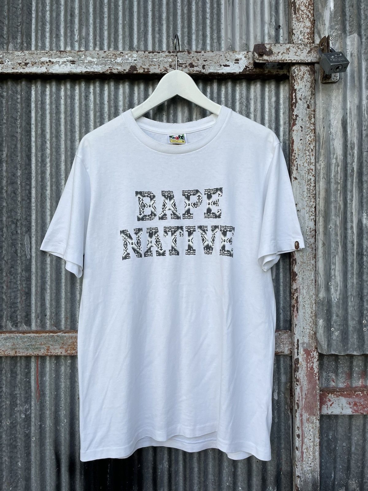 Vintage Bape native Tee shirt