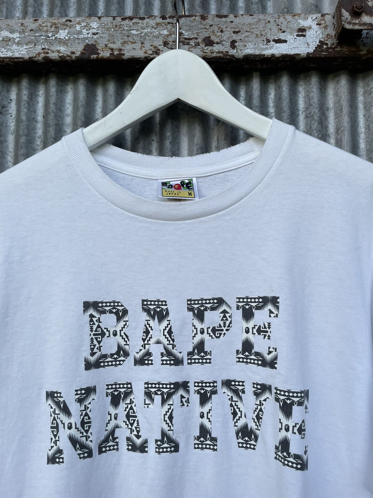 Vintage Bape native Tee shirt